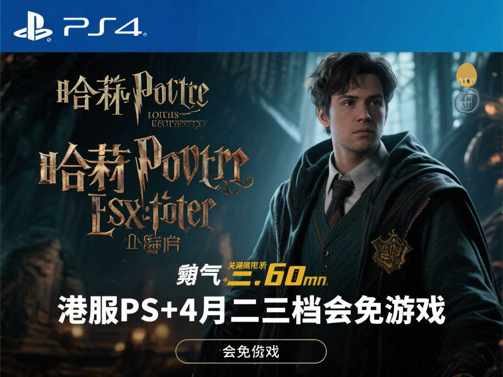 ! 港服PS+4月二三档免费游戏来啦：《霍格沃茨之遗》领衔！